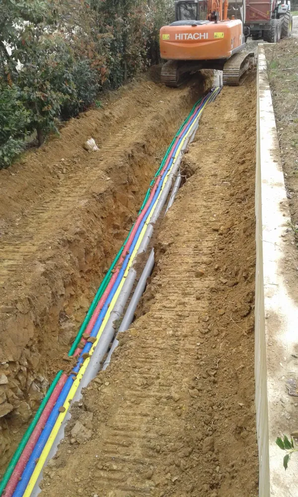 Travaux publics à Val d'Anast